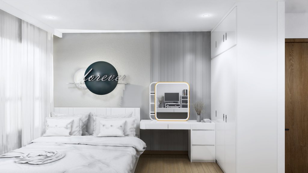 10 CÁCH SẮP XẾP PHÒNG NGỦ NHỎ GỌN, ĐƠN GIẢN 4 sắp xếp phòng ngủ
