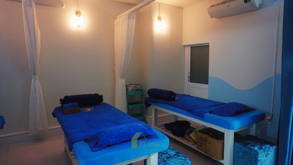 Blue spa giuong massage 2a