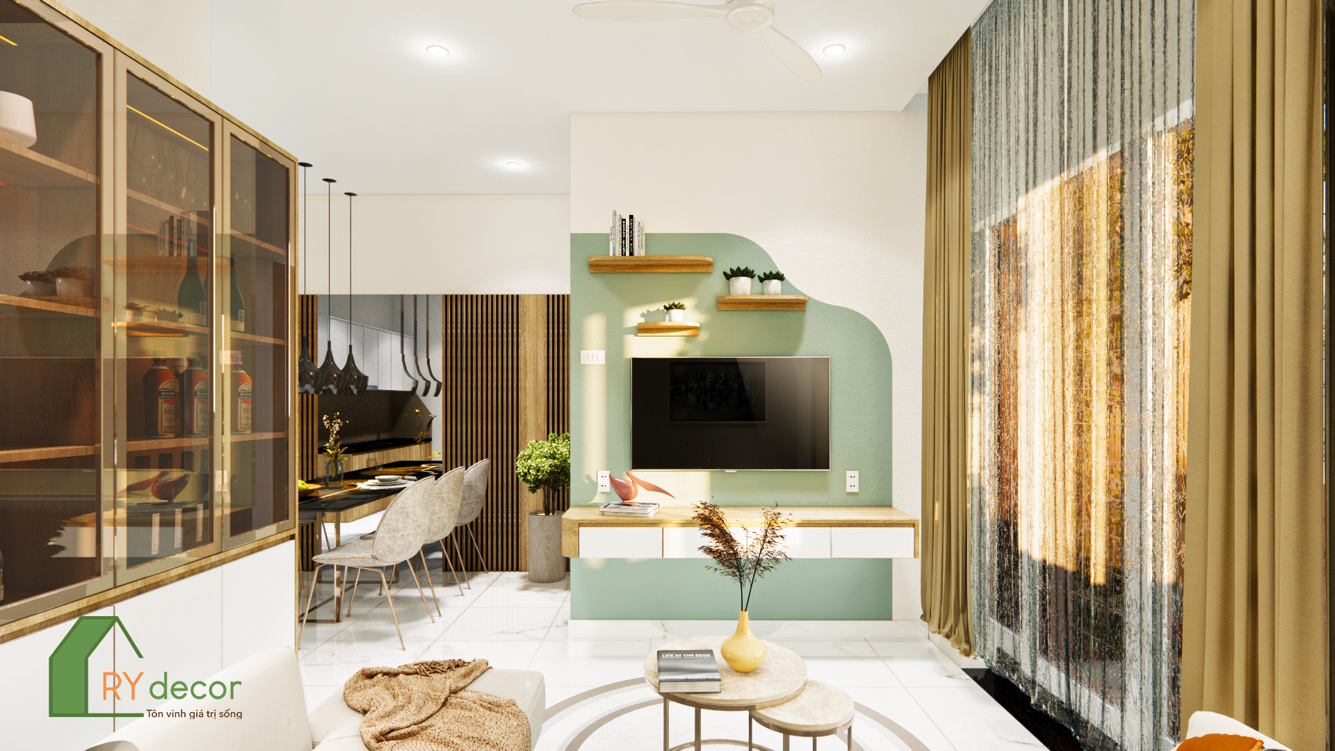 Đơn vị thiết kế nội thất quận 11 uy tín hàng đầu 5 Thiết kế nội thất hiện đại