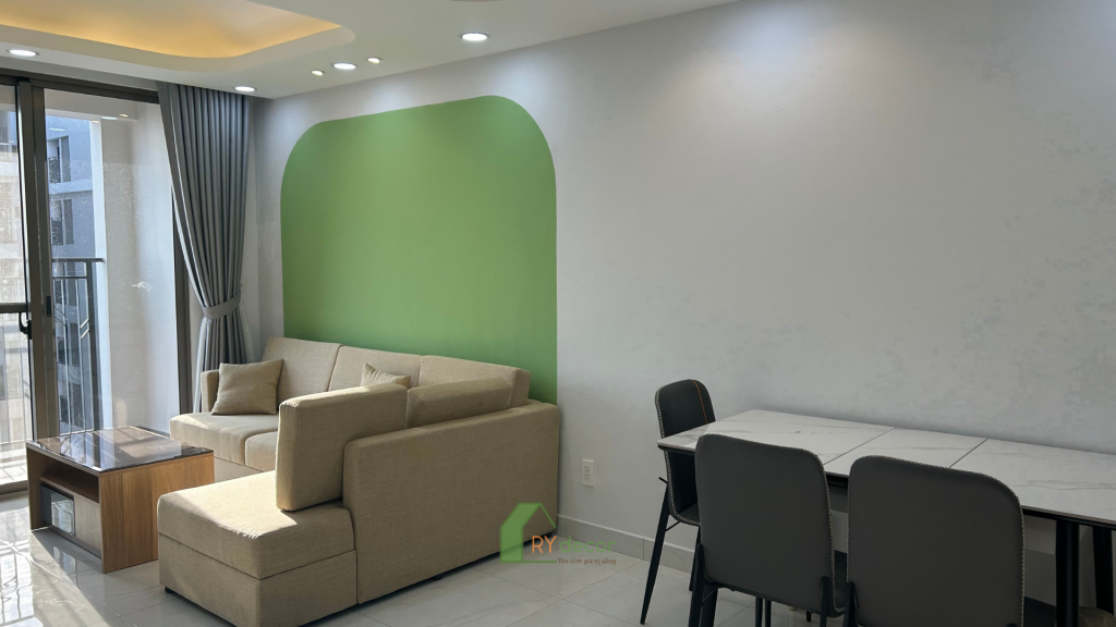 Saigon South - 75m2 - Anh Q 3 Saigon south e26.09 phong khach ban an sofa