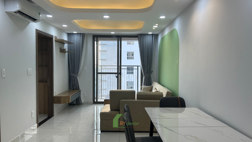 Saigon South - 75m2 - Anh Q 2 Saigon south e26.09 phong khach tong quan