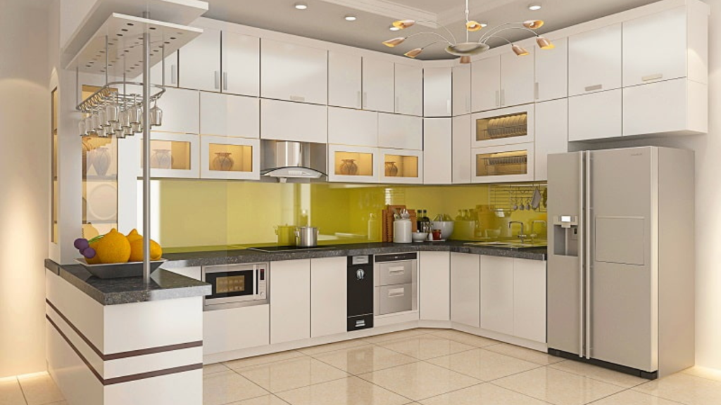 3 CÁCH BỐ TRÍ PHÒNG BẾP HỢP PHONG THỦY HÚT TÀI LỘC 7 bố trí phòng bếp chữ U
