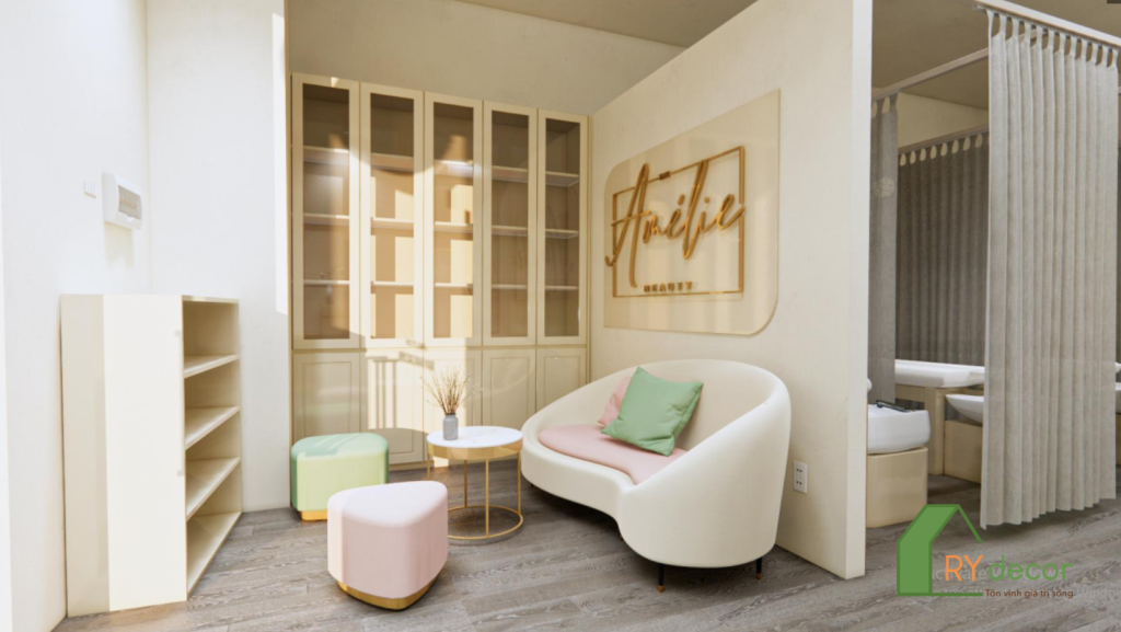 DỰ ÁN THI CÔNG - THIẾT KẾ SPA AMELIE 5 THIẾT KẾ SPA AMELIE