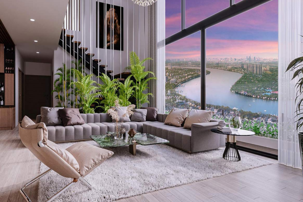 Ý TƯỞNG THIẾT KẾ CĂN HỘ DUPLEX BẠN NÊN XEM 4 Thiết kế căn hộ Duplex phong cách Eco-Luxury