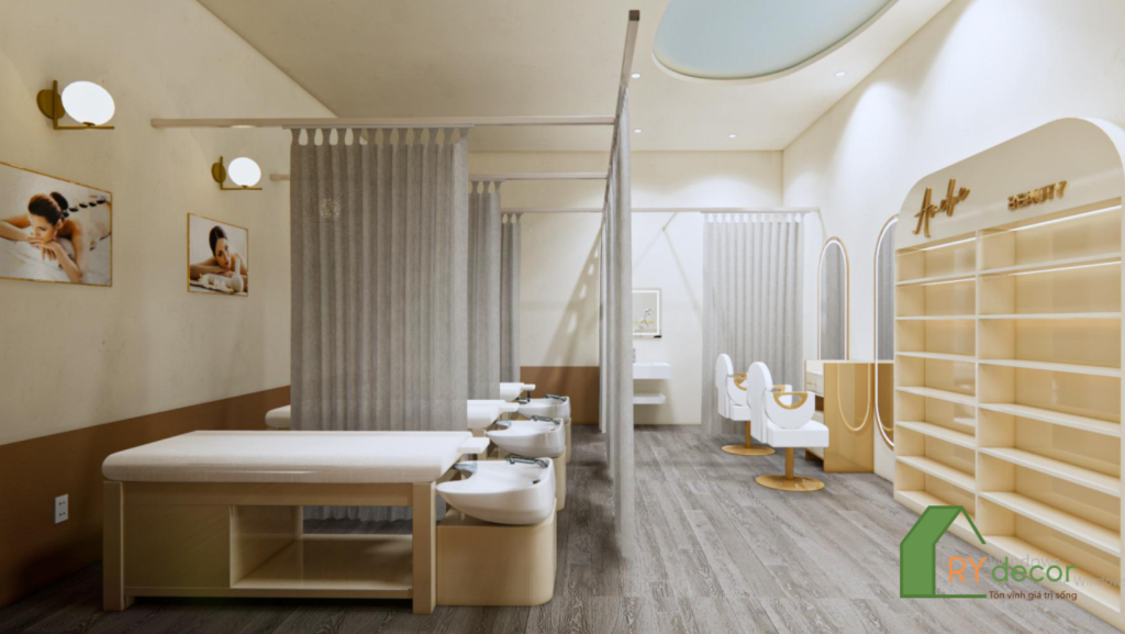 DỰ ÁN THI CÔNG - THIẾT KẾ SPA AMELIE 4 THIẾT KẾ SPA AMELIE