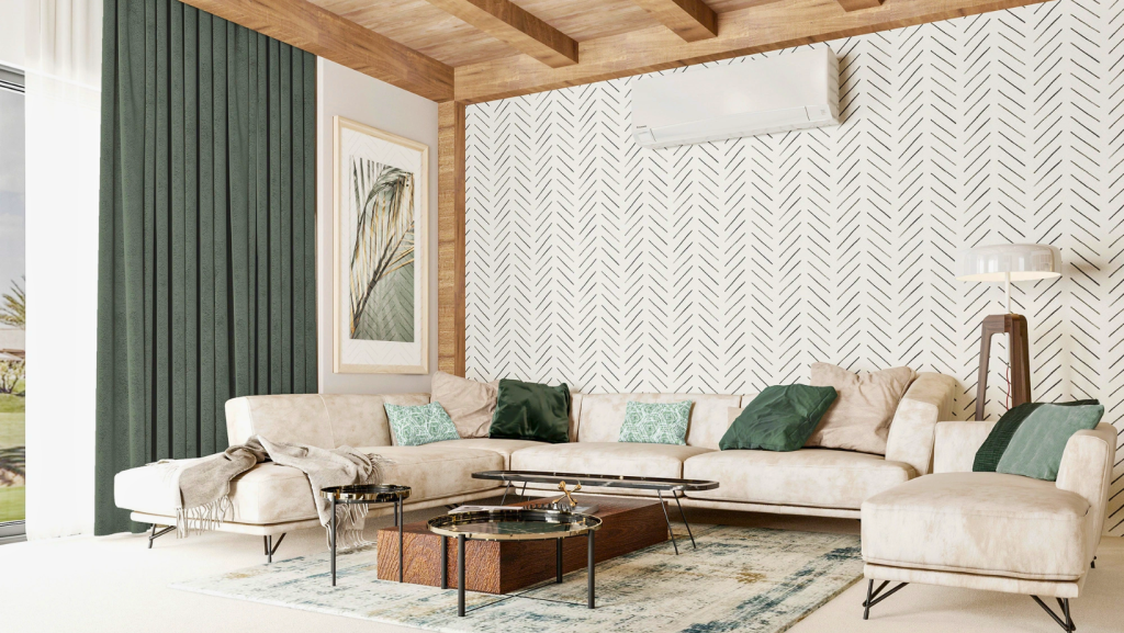 màu sắc phong cách rustic