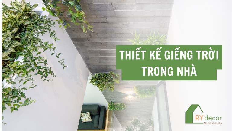giếng trời trong nhà