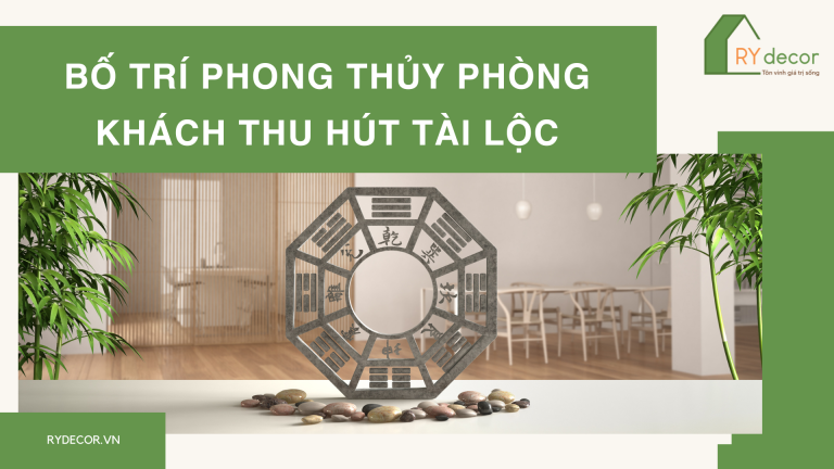 bố trí phong thủy phòng khách