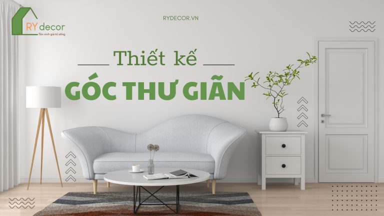 thiết kế góc thư giãn