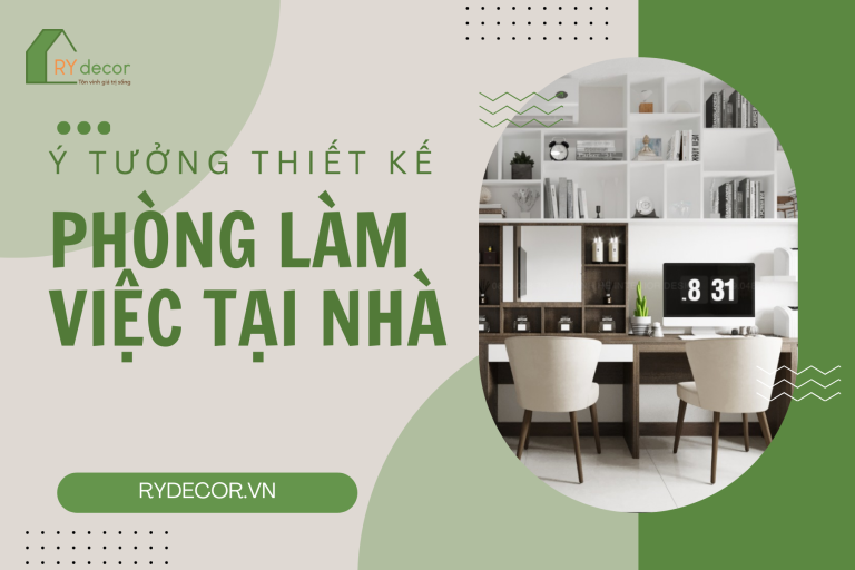thiết kế phòng làm việc tại nhà