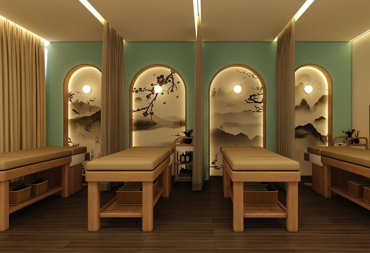 TẤT TẦN TẬT VỀ THIẾT KẾ SPA PHONG CÁCH NHẬT BẢN 2024 7 mau sac cho spa phong cach nhat 1