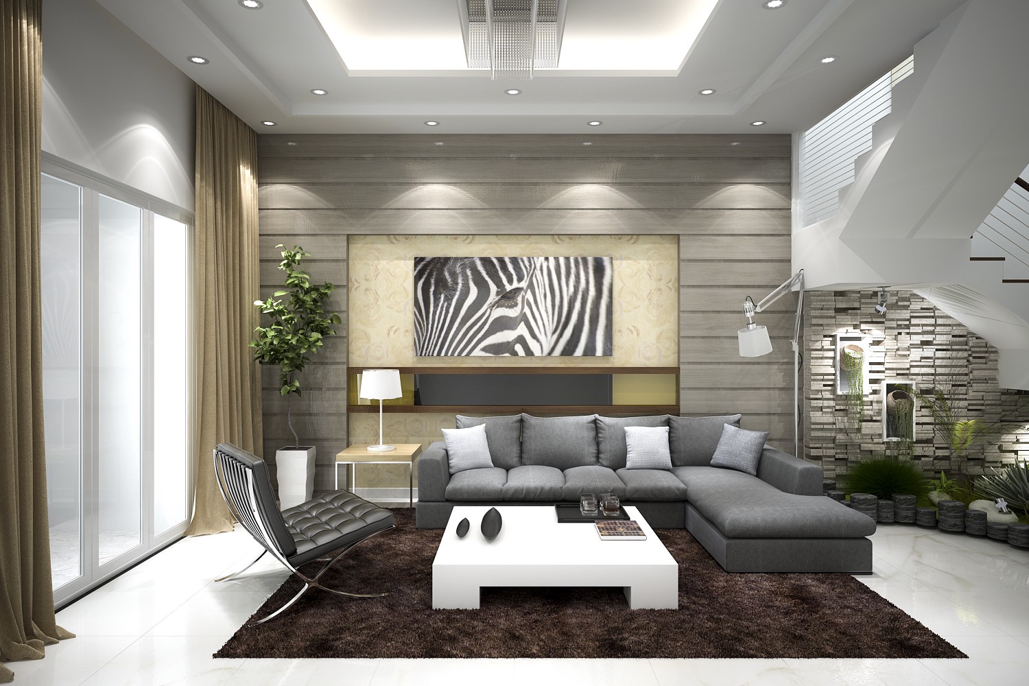 Đơn vị thi công, thiết kế nội thất Quận 5 chuyên nghiệp 4 Thiết kế nội thất penthouse - Sang trọng & đẳng cấp