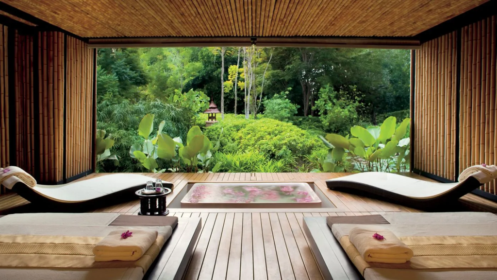 thiết kế spa thân thiện với thiên nhiên