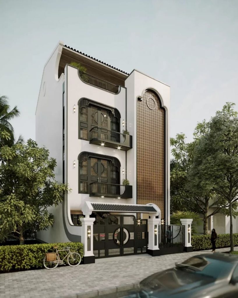 PHONG CÁCH INDOCHINE: TỪ NỘI THẤT ĐẾN NGOẠI THẤT 6 nhà phố phong cách indochine