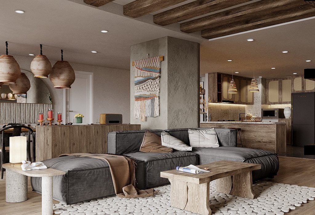 PHONG CÁCH WABI-SABI TÔN VINH VẺ ĐẸP CỦA TỰ NHIÊN 5 chất liệu phong cách wabi-sabi