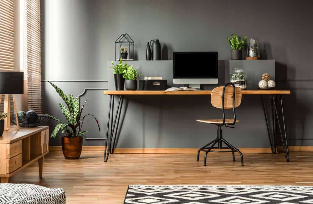 5 THIẾT KẾ PHÒNG LÀM VIỆC TẠI NHÀ BẠN KHÔNG NÊN BỎ QUA 8 điểm nhấn xanh cho phòng việc tại nhà