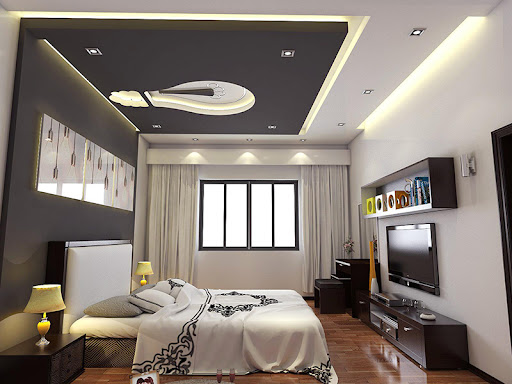 Ý TƯỞNG TRANG TRÍ TRẦN NHÀ ĐA PHONG CÁCH 2025 4 trang trí trần nhà bằng thạch cao
