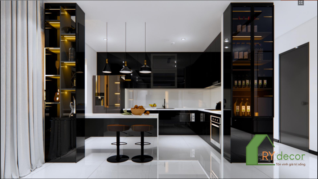 CHUNG CƯ CĂN HỘ LUCKY - 160M2 - Chị T 4 bếp chung cư căn hộ Lucky