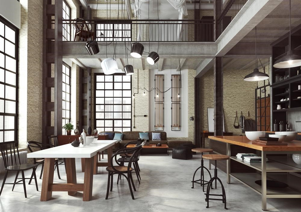 PHONG CÁCH INDUSTRIAL - HƠI THỞ CỔ ĐIỂN HÒA VỚI HIỆN ĐẠI 6 Những đặc điểm của phong cách công nghiệp – Industrial