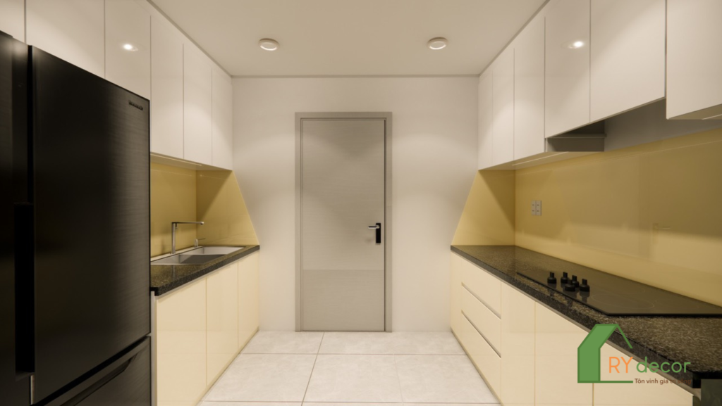 CẢI TẠO TỦ BẾP CĂN HỘ CHUNG CƯ THE AVILA - CHỊ L 1 CẢI TẠO TỦ BẾP