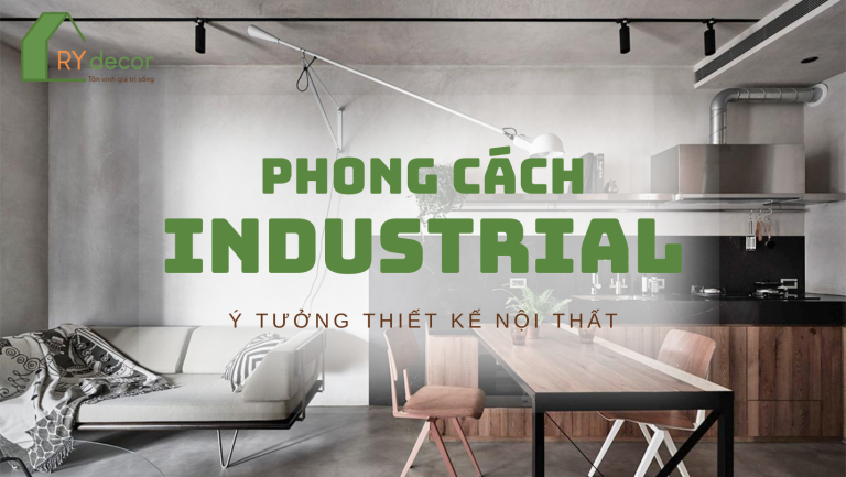 phong cách industrial