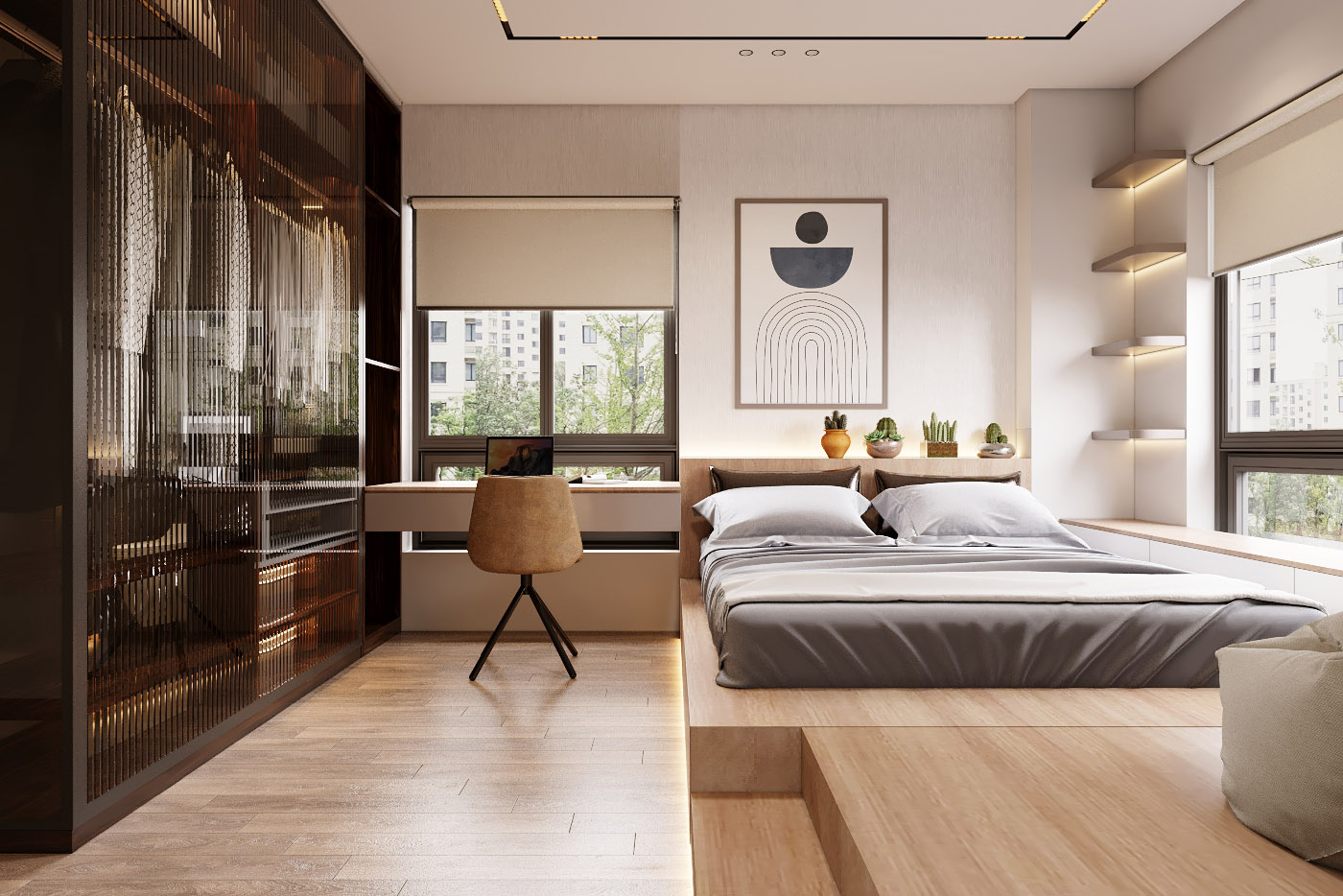 Thi công, thiết kế nội thất quận 12 chuyên nghiệp 3 Thiết kế nội thất căn hộ chung cư