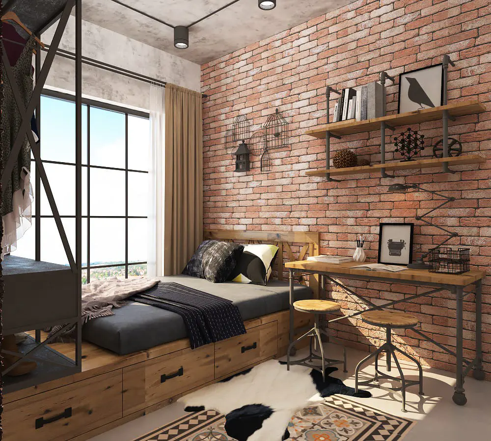 PHONG CÁCH INDUSTRIAL - HƠI THỞ CỔ ĐIỂN HÒA VỚI HIỆN ĐẠI 3 Những đặc điểm của phong cách công nghiệp – Industrial