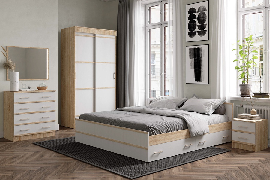 PHONG CÁCH SCANDINAVIAN - BẮC ÂU TRONG NGÔI NHÀ CỦA BẠN 7 Thiết kế phòng ngủ phong cách Scandinavian