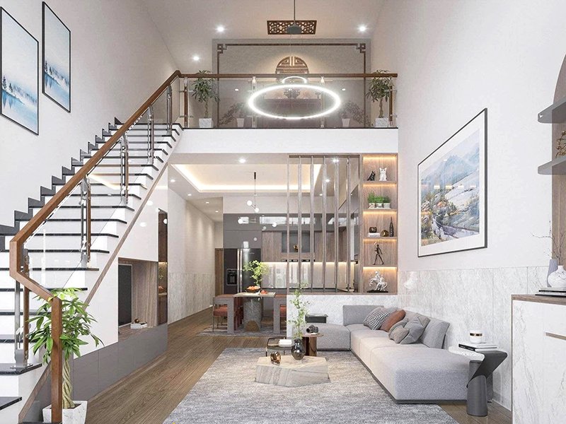 TẤT TẦN TẬT VỀ THIẾT KẾ NHÀ GÁC LỬNG ĐẸP 2025 3 nhà gác lửng đẹp
