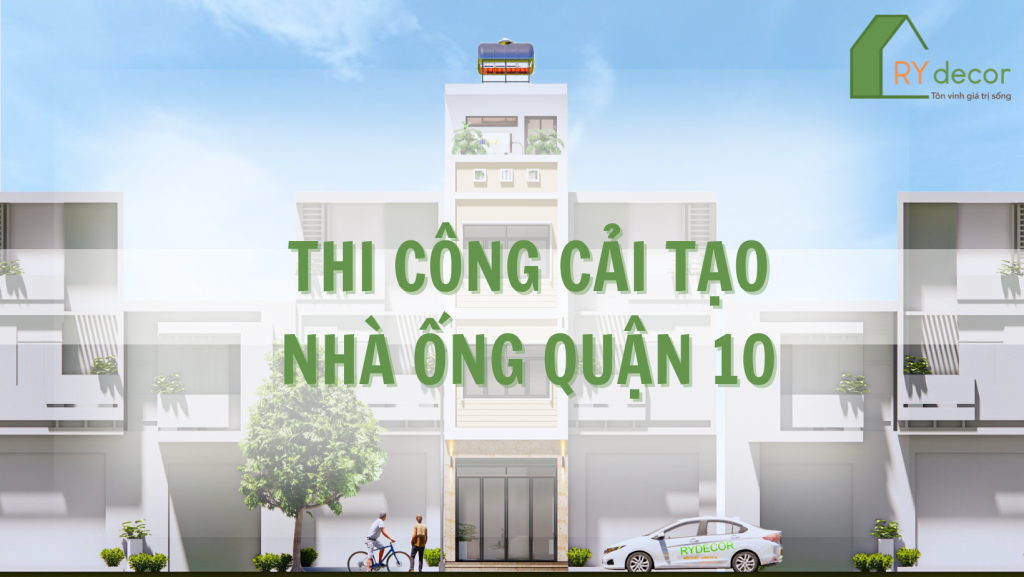 cải tạo nhà ống