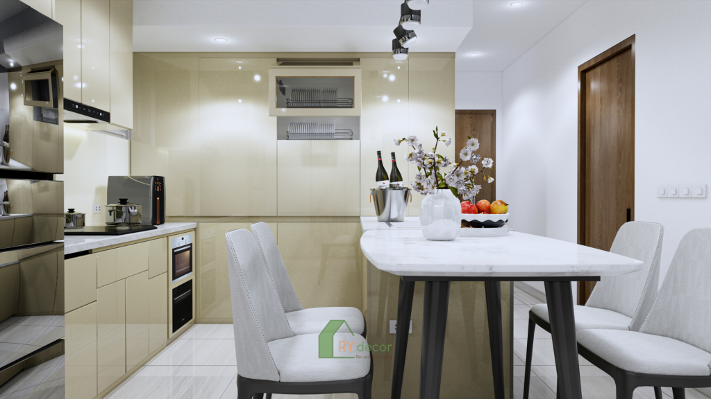 Thiết kế nội thất phòng bếp