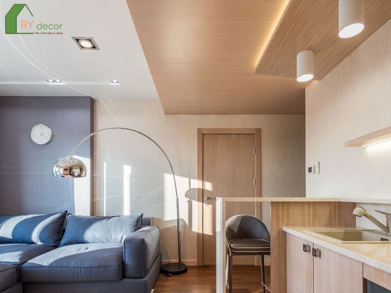 Diện tích bếp chung cư thường nhỏ, việc lựa chọn bố cục bếp phù hợp là điều tiên quyết