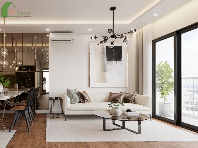 5 Nguyên Tắc Thiết Kế Nội Thất Chung Cư Hiện Đại 2 Tối ưu hóa không gian và công năng sử dụng