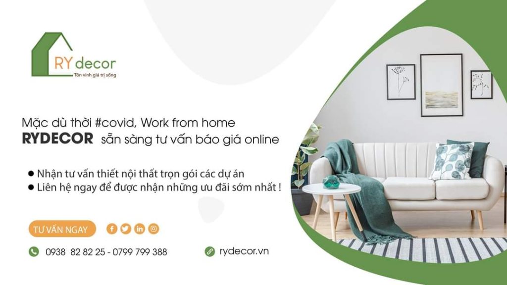 Rydecor – Đơn vị Thiết kế nội thất Quận Bình Thạnh uy tín