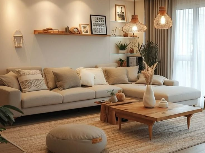 Xu Hướng Thiết Kế Nội Thất Chung Cư Mới Nhất Hiện Nay 3 Phong cách thiết kế Bắc Âu đơn giản nhưng tinh tế, với tông màu sáng và các vật liệu tự nhiên như gỗ, vải lanh