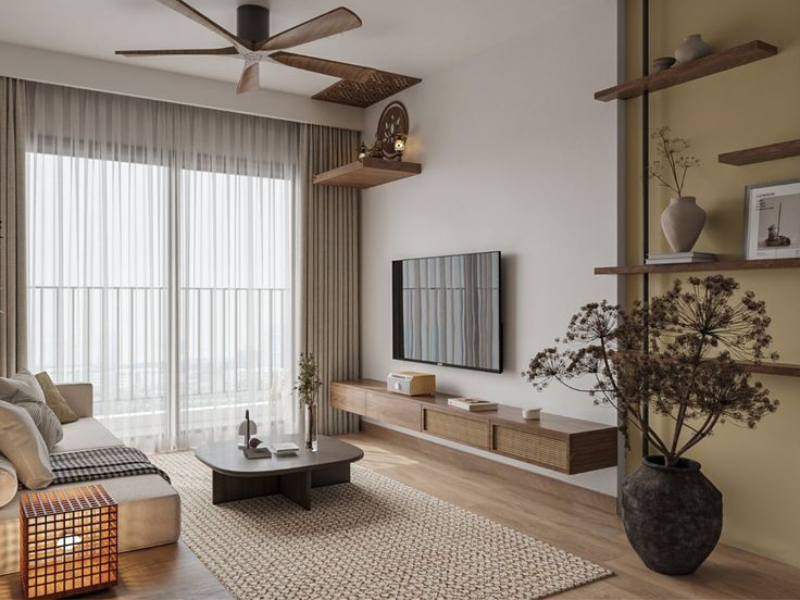 Phong Cách Thiết Kế Nội Thất Chung Cư Phù Hợp Nhất 4 Phong cách tối giản pha chút vintage tạo nét hoài cổ nhưng không lỗi thời