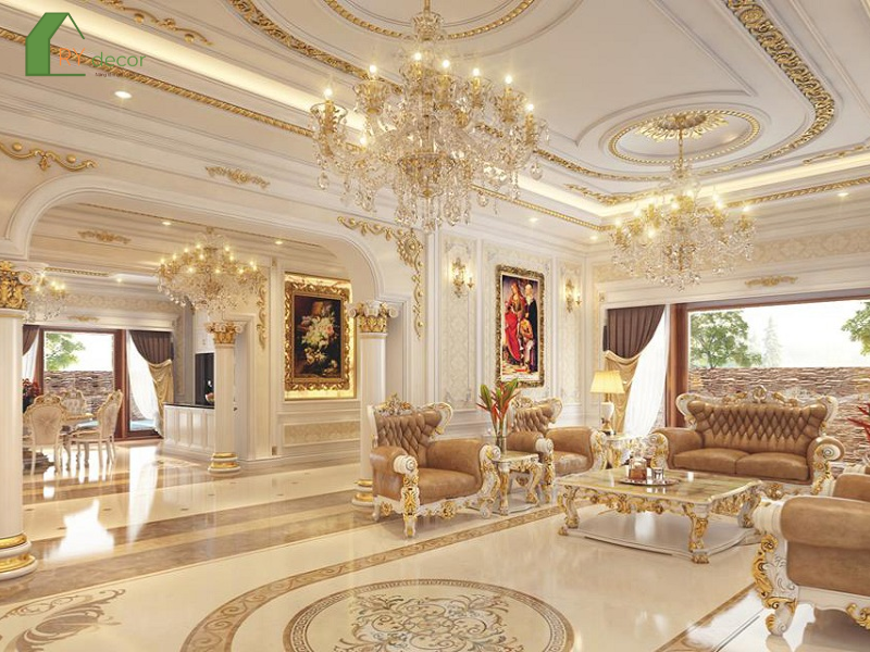 Thiết kế nội thất là gì? Xu hướng thiết kế nội thất hiện nay 6 Phong cách Tân Cổ Điển (Neo-Classical)