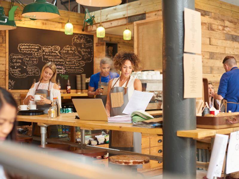 Top 10 thiết kế nội thất quán cafe nổi bật, thu hút khách 3 Các yếu tố cốt lõi trong thiết kế nội thất quán cafe