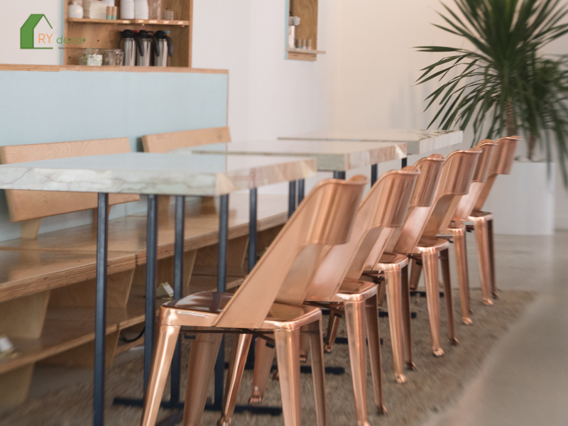 Top 10 thiết kế nội thất quán cafe nổi bật, thu hút khách 4 Xu hướng thiết kế nội thất quán cafe 2025