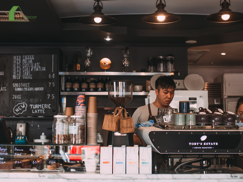 Top 10 thiết kế nội thất quán cafe nổi bật, thu hút khách 5 Top 10 thiết kế nội thất quán cafe nổi bật