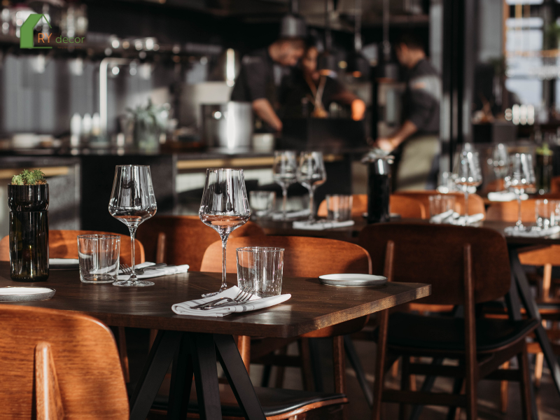 Top 8 thiết kế nội thất nhà hàng nhỏ đẹp, tiết kiệm 7 Lưu ý quan trọng khi thiết kế nội thất nhà hàng nhỏ