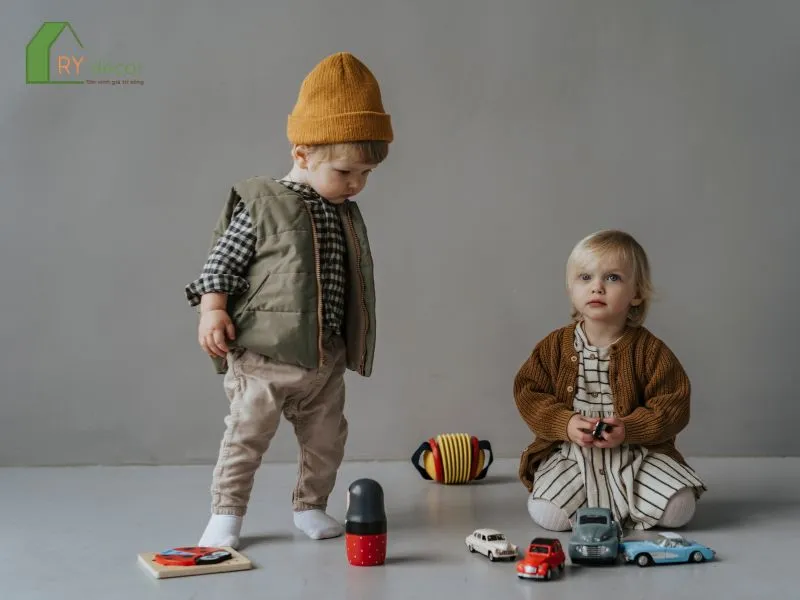 Khu vui chơi mini giúp giữ chân khách hàng nhí