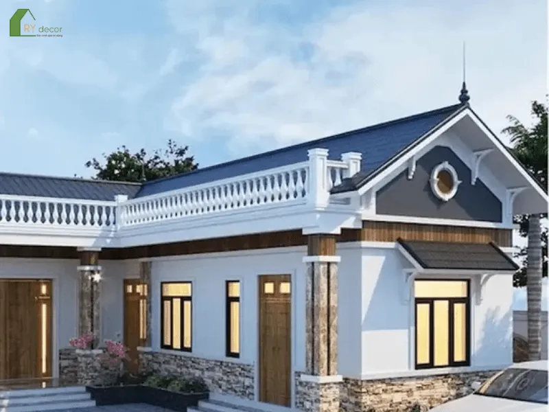 Ý tưởng  đột phá "hồi sinh" cải tạo nhà cấp 4 chữ L