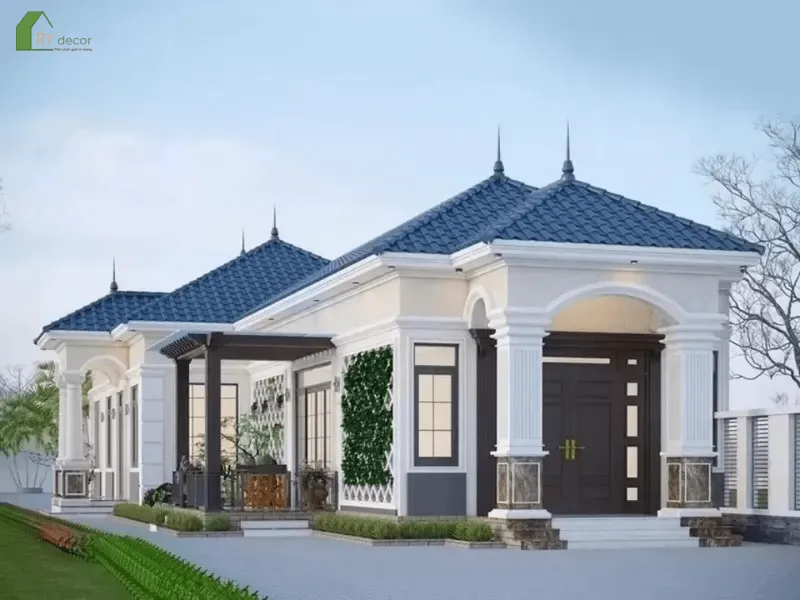 Cách cải tạo nhà cấp 4 chữ L là nâng tầm không gian với gác lửng