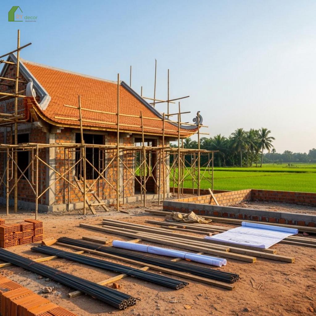 Tổng quan về dịch vụ xây nhà trọn gói tại huyện củ chi