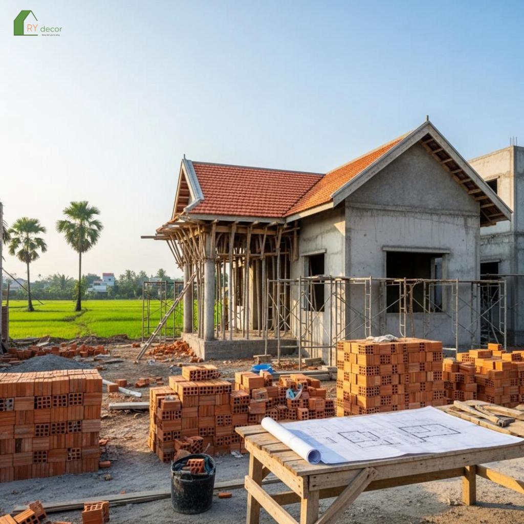 Quy trình xây nhà trọn gói tại huyện củ chi