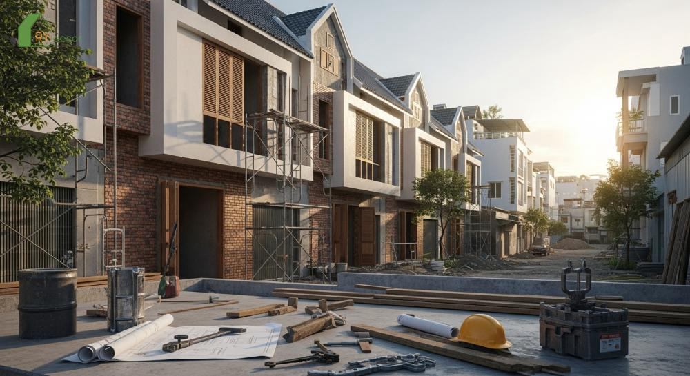 Báo giá và các yếu tố ảnh hưởng đến chi phí xây nhà trọn gói tại quận 6