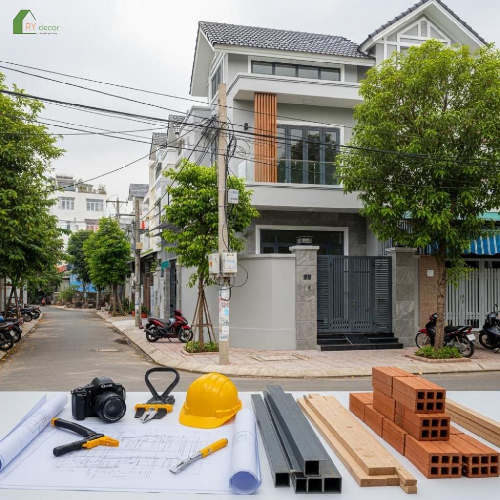 Hồ sơ thiết kế và thủ tục pháp lý khi xây nhà trọn gói tại quận tân bình