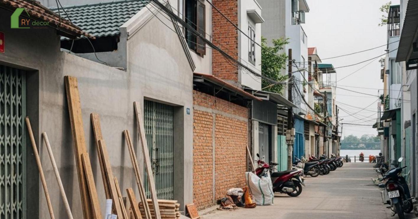 Các hạng mục sửa nhà phổ biến tại quận 8