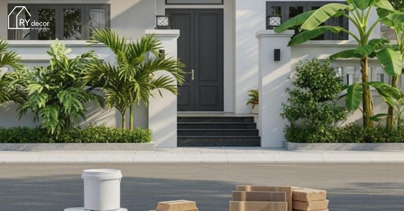 Quy trình sửa nhà trọn gói tại Hóc Môn